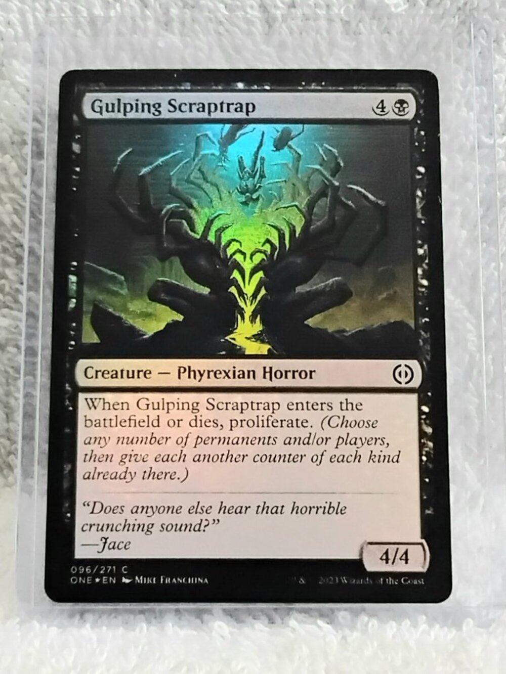 5/$20 Mint 2023 MTG Gulping Scraptrap C Foil Card 096/271 Deckmaster!!